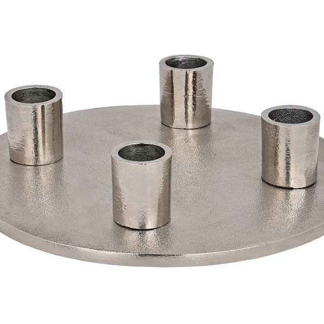 422012 Подсвечник JELLICOE, B45, ?200, алюминий, цвет никель в Краснодаре 422012 Подсвечник JELLICOE, B45, ?200, алюминий, цвет никель