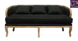 Диван ретро Nora фиолетовый