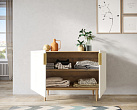 Комод с двумя дверками "Line" LN01/GR1/beige №1