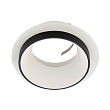 900456 Встраиваемый светильник CAROSSO, 35W (GU10), ?93, алюминий, черный, белый №1