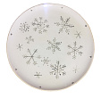 Тарелка большая "Snow" арт NG02 №0