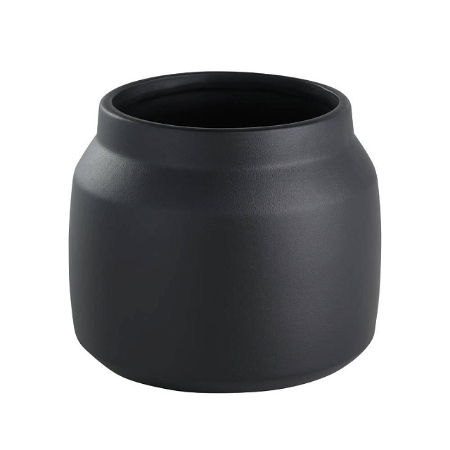 428144 Кашпо PARKENT, H140 глина, черный в Краснодаре 428144 Кашпо PARKENT, H140 глина, черный