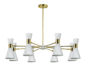 Люстра Elisium 8 White