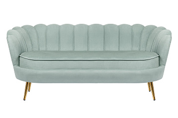 Диван ракушка Pearl Triple Green