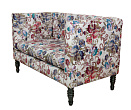 Диван Rose в современном стиле разноцветный №1