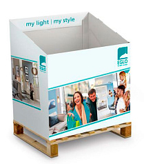 SB2819 Промо-короб из картона 'EGLO MY LIGHT MY STYLE'