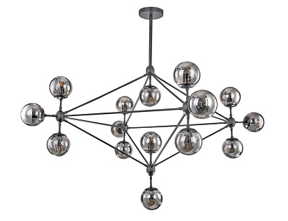 Люстра Modo 15 Smoke Glass