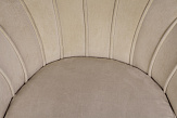 Низкое кресло ракушка Pearl Taupe №5