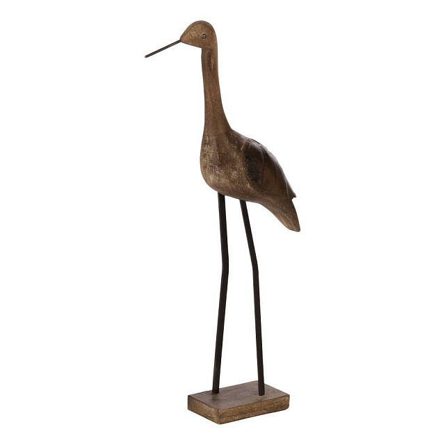 427387 Фигурка Птица MANIROKA L250, B100, H700 алюминий, дерево медный в Краснодаре 427387 Фигурка Птица MANIROKA L250, B100, H700 алюминий, дерево медный