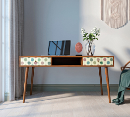 Стол рабочий "Berber" принт 24 арт BB18/Print_24