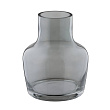 421217 Ваза декоративная SIRANANA, H195, ?154, стекло, серый №0