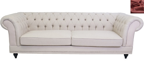 Диван мягкий арт-деко Neylan красный