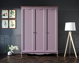 Шкаф Leontina Lavanda для одежды трехстворчатый арт ST9327/3L