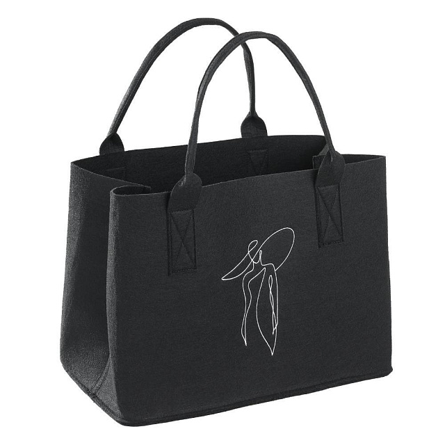 426537 Сумка женская TOMISATO, L400, B260, H300, 100 % полиэстер, черный, белый в Краснодаре 426537 Сумка женская TOMISATO, L400, B260, H300, 100 % полиэстер, черный, белый