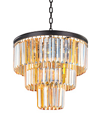 Люстра Odeon 3 Rings Amber