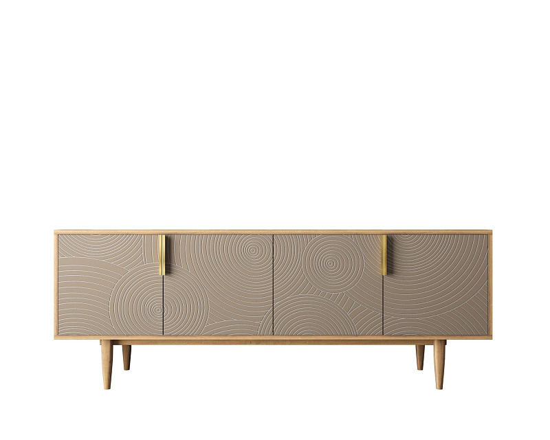 Комод под TV с четыремя дверками "Line" R21/beige