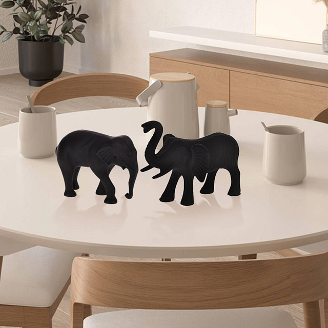 427171 Статуэтка Слон JABONGA, L215, B110, H150, алюминий, черный в Краснодаре 427171 Статуэтка Слон JABONGA, L215, B110, H150, алюминий, черный