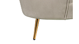 Комплект кресел и дивана ракушка Pearl Double Taupe №5