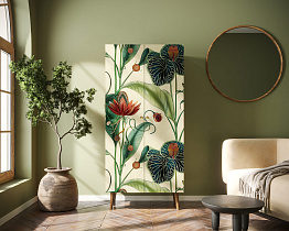 Шкаф малый двухстворчатый "Berber" арт BB08/Print_55