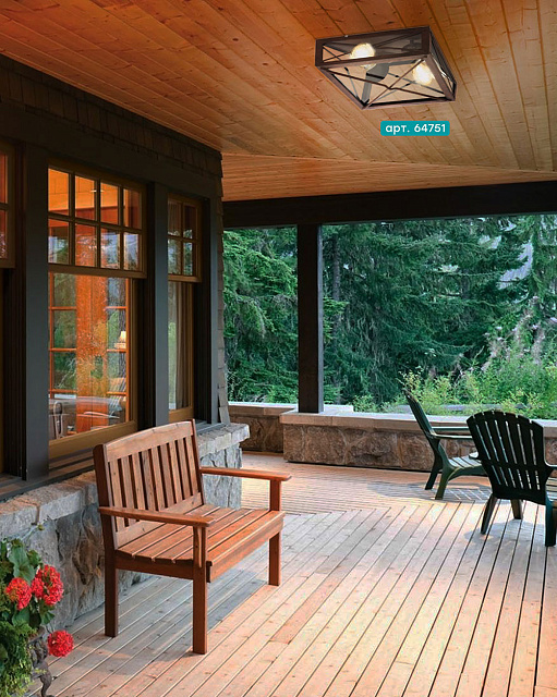 64751 Уличный настенно-потолочный светильник GAUDESI в Краснодаре 64751 Уличный настенно-потолочный светильник GAUDESI