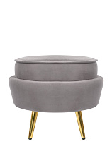 Пуф Pearl Adorn Grey в Краснодаре