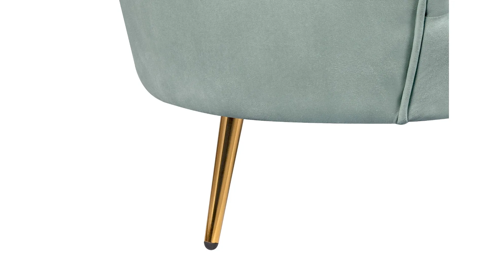 Комплект кресел и дивана ракушка Pearl Triple Green в интерьере