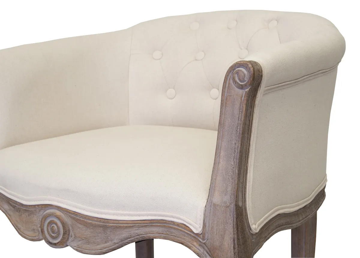 фото Низкое кресло ретро Kandy Beige в Краснодаре