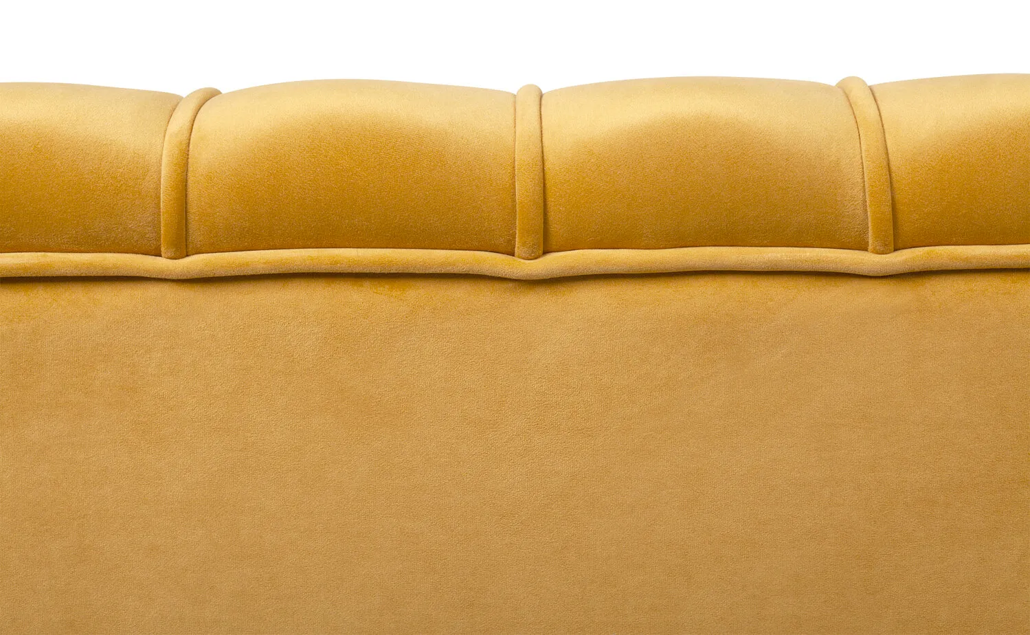 Дизайнерский диван Pearl Triple Yellow в интерьере