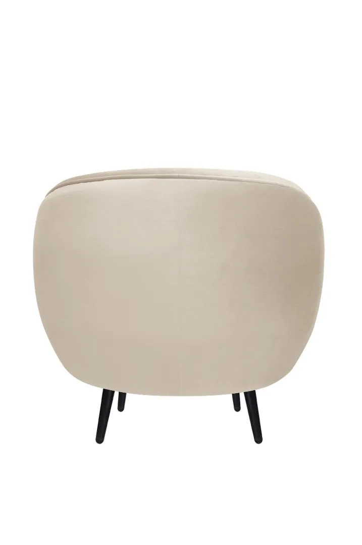 Мягкое кресло Small Benee Beige на черных ножках в интернет-магазине в Москве Мягкое кресло Small Benee Beige на черных ножках в интернет-магазине