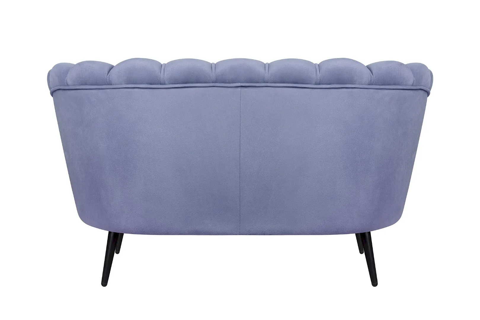 Диван ракушка Pearl Double Blue на черных ножках в интернет-магазине в Москве Диван ракушка Pearl Double Blue на черных ножках в интернет-магазине