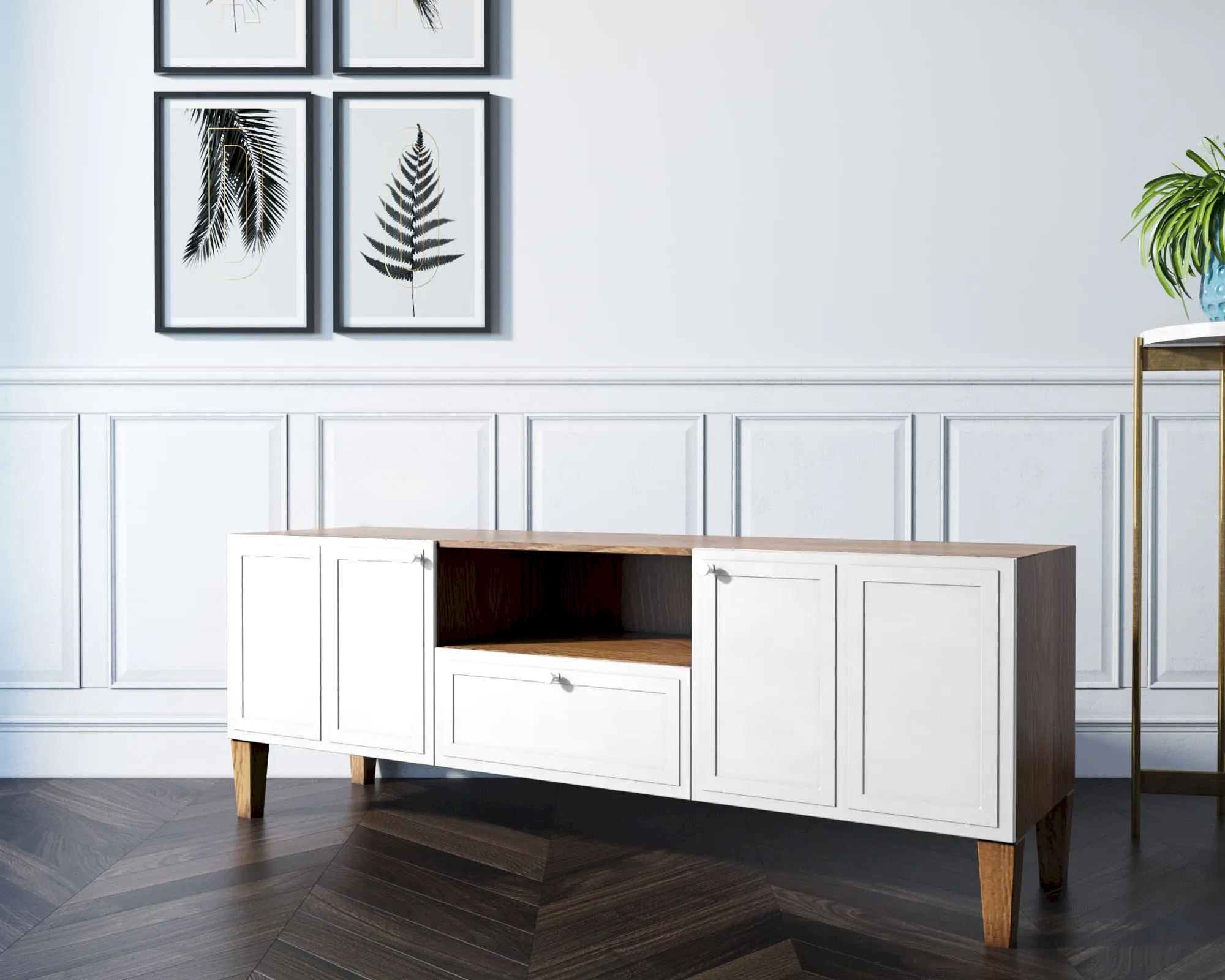 купить Комод под TV "Андерсен (Andersen)" арт AN15WH