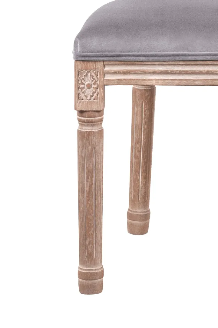 Стул с круглой спинкой Volker Oak Grey V2 в интерьере