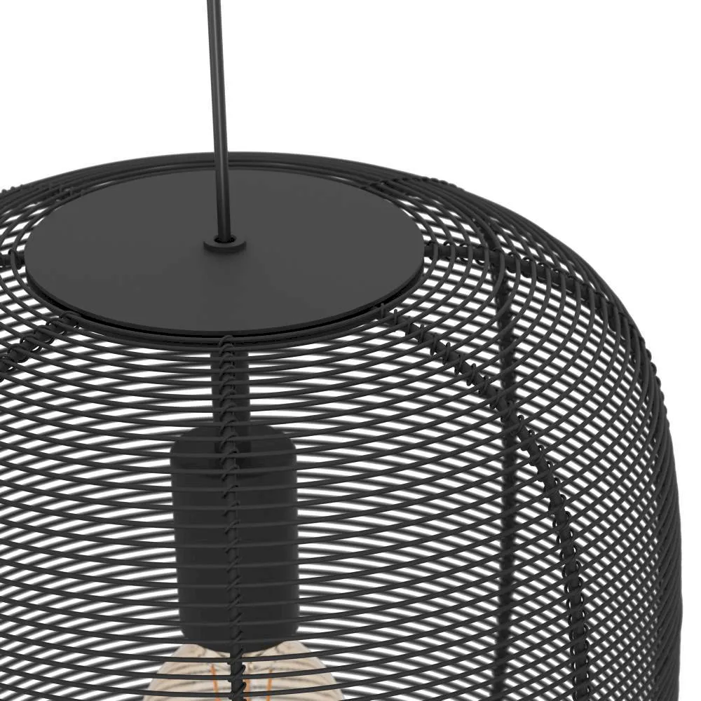 купить 43965 Подвесной светильник (люстра) RINROE, 1X40W (E27), ?325, сталь, черный в Москве купить 43965 Подвесной светильник (люстра) RINROE, 1X40W (E27), ?325, сталь, черный