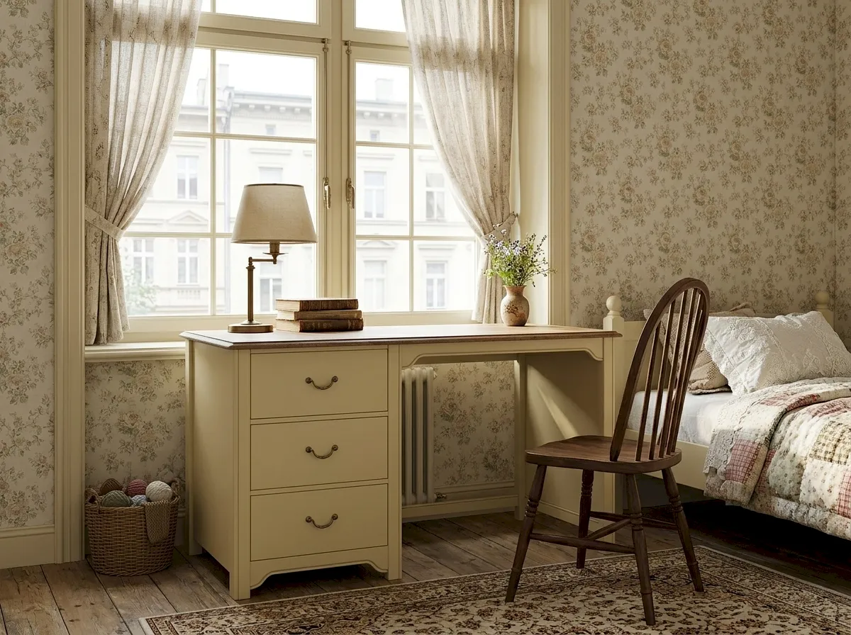 купить Рабочий стол с ящиками "Оливия (Olivia)" арт GB3002/1000