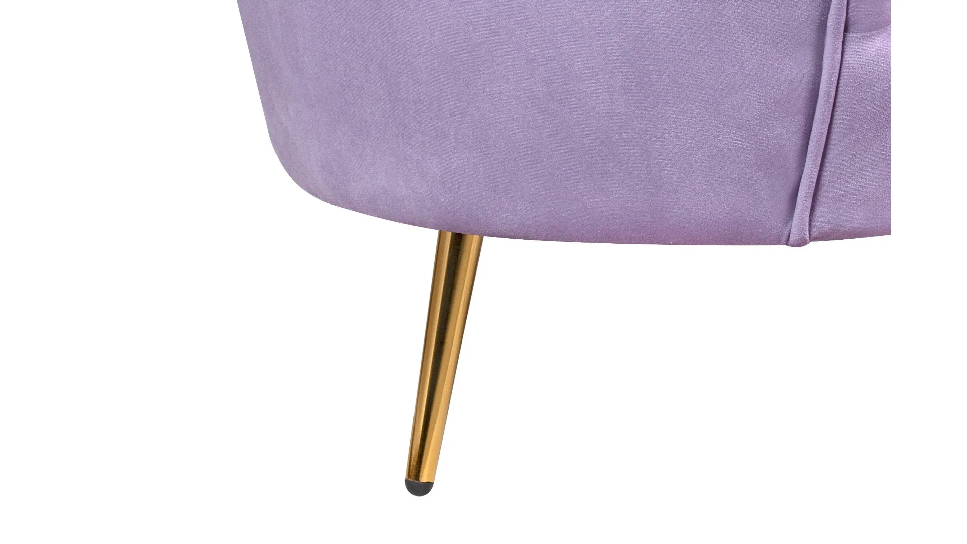 Комплект кресел и дивана ракушка Pearl Double Purple в интерьере