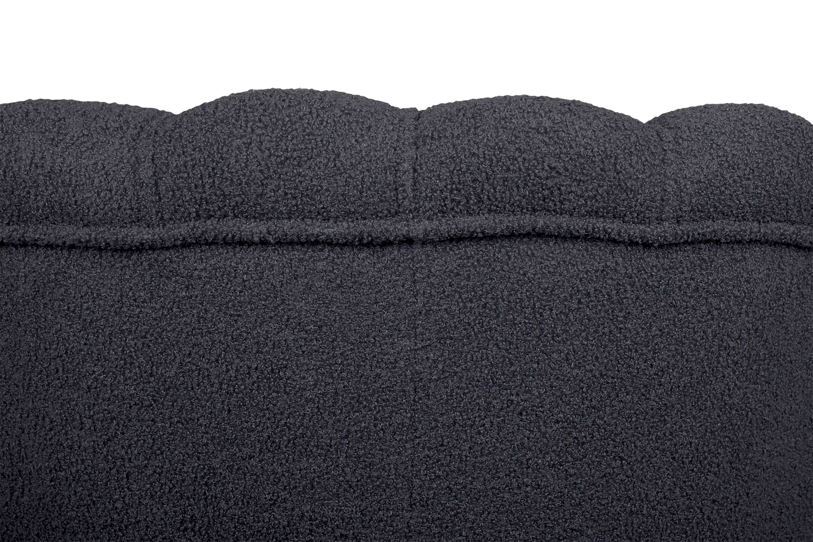 фото Низкое кресло ракушка Pearl Black Boucle в Краснодаре