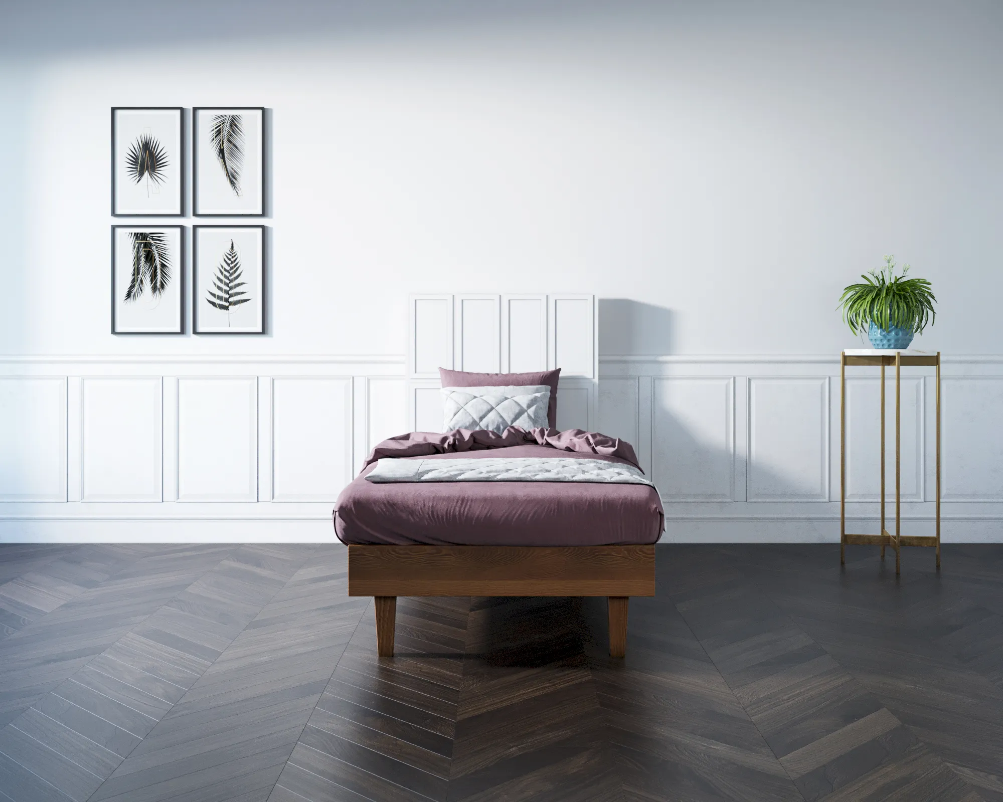 заказать Кровать "Андерсен (Andersen)" 120х190 см арт AN120WH в Москве заказать Кровать "Андерсен (Andersen)" 120х190 см арт AN120WH