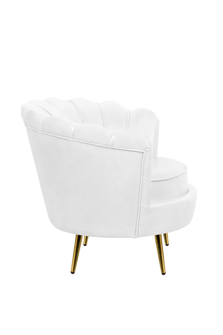 заказать Низкое кресло ракушка Pearl White в Москве заказать Низкое кресло ракушка Pearl White в Краснодаре
