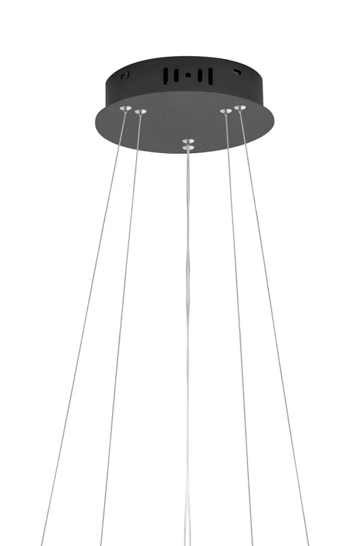 Люстра Orblaze 2 rings 800 black в интерьере в Москве Люстра Orblaze 2 rings 800 black в интерьере в Краснодаре