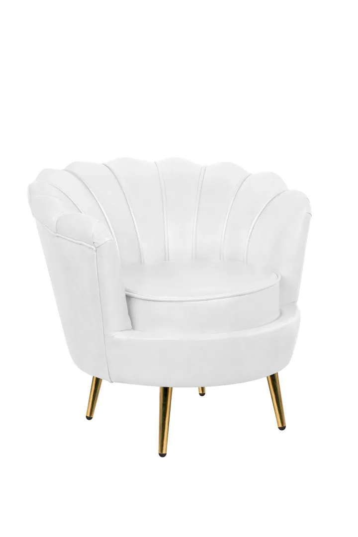 купить Низкое кресло ракушка Pearl White в Москве купить Низкое кресло ракушка Pearl White в Краснодаре