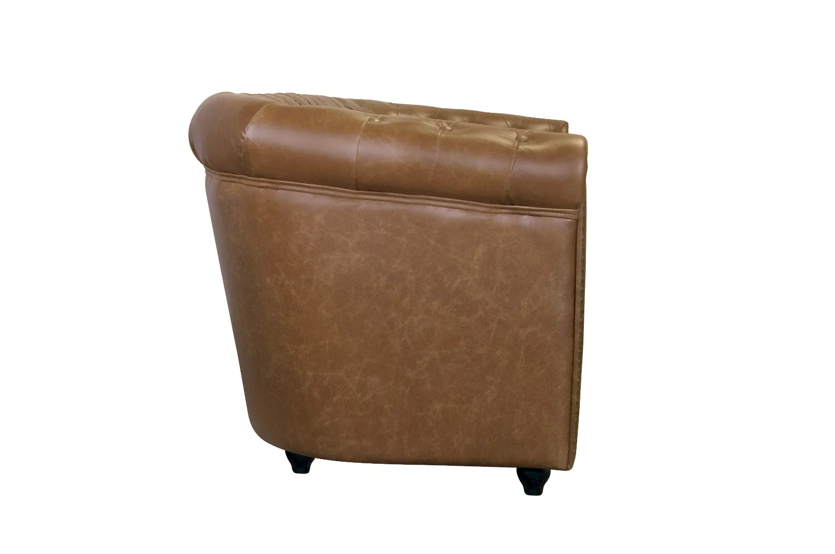 заказать Кожаный диван лофт Karo Brown leather 3S