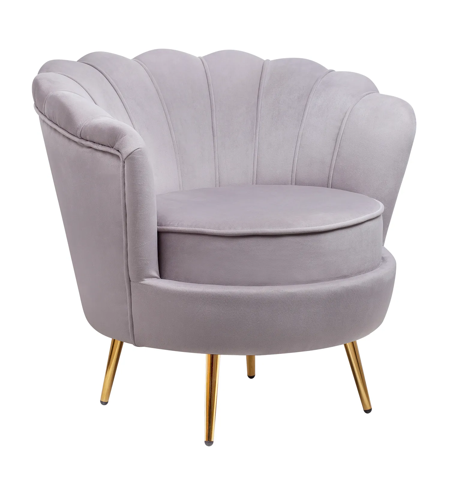 купить Низкое кресло ракушка Pearl Grey в Краснодаре