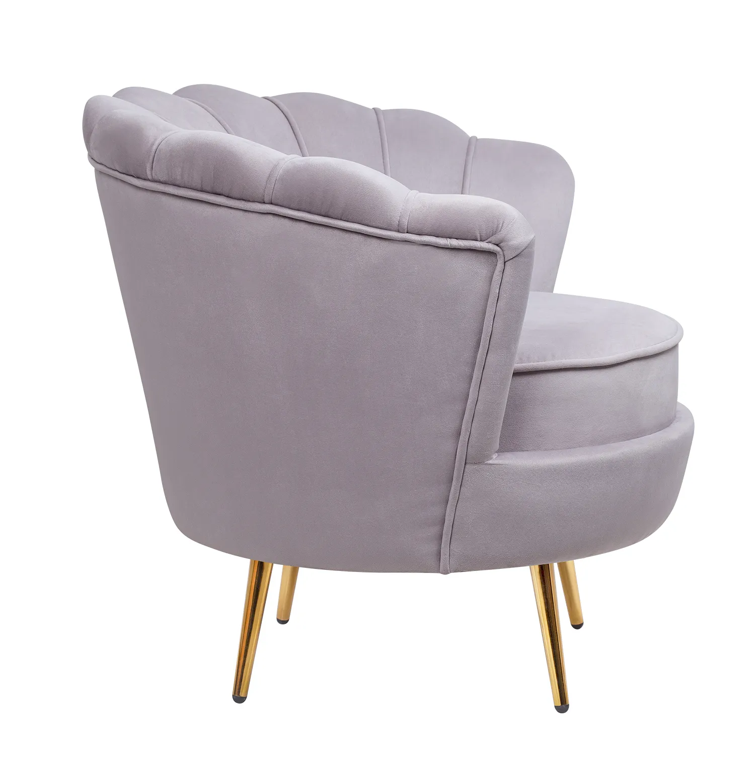 заказать Низкое кресло ракушка Pearl Grey в Краснодаре