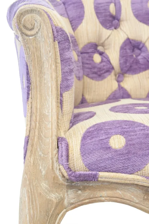 фото Низкое кресло ретро Kandy Purple в Краснодаре