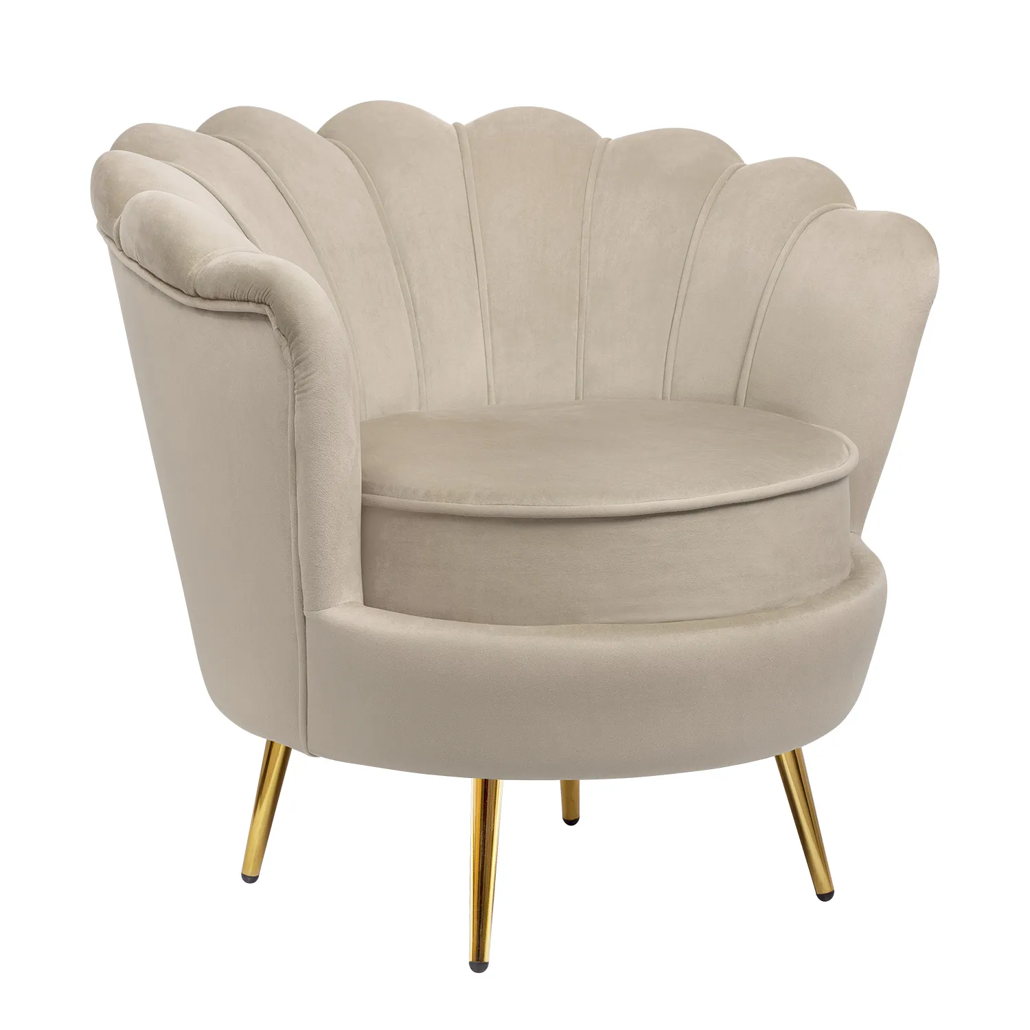 купить Низкое кресло ракушка Pearl Taupe в Москве купить Низкое кресло ракушка Pearl Taupe в Краснодаре