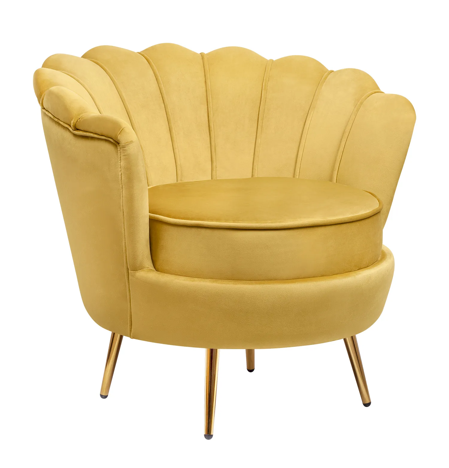 купить Низкое кресло ракушка Pearl Yellow в Москве купить Низкое кресло ракушка Pearl Yellow в Краснодаре