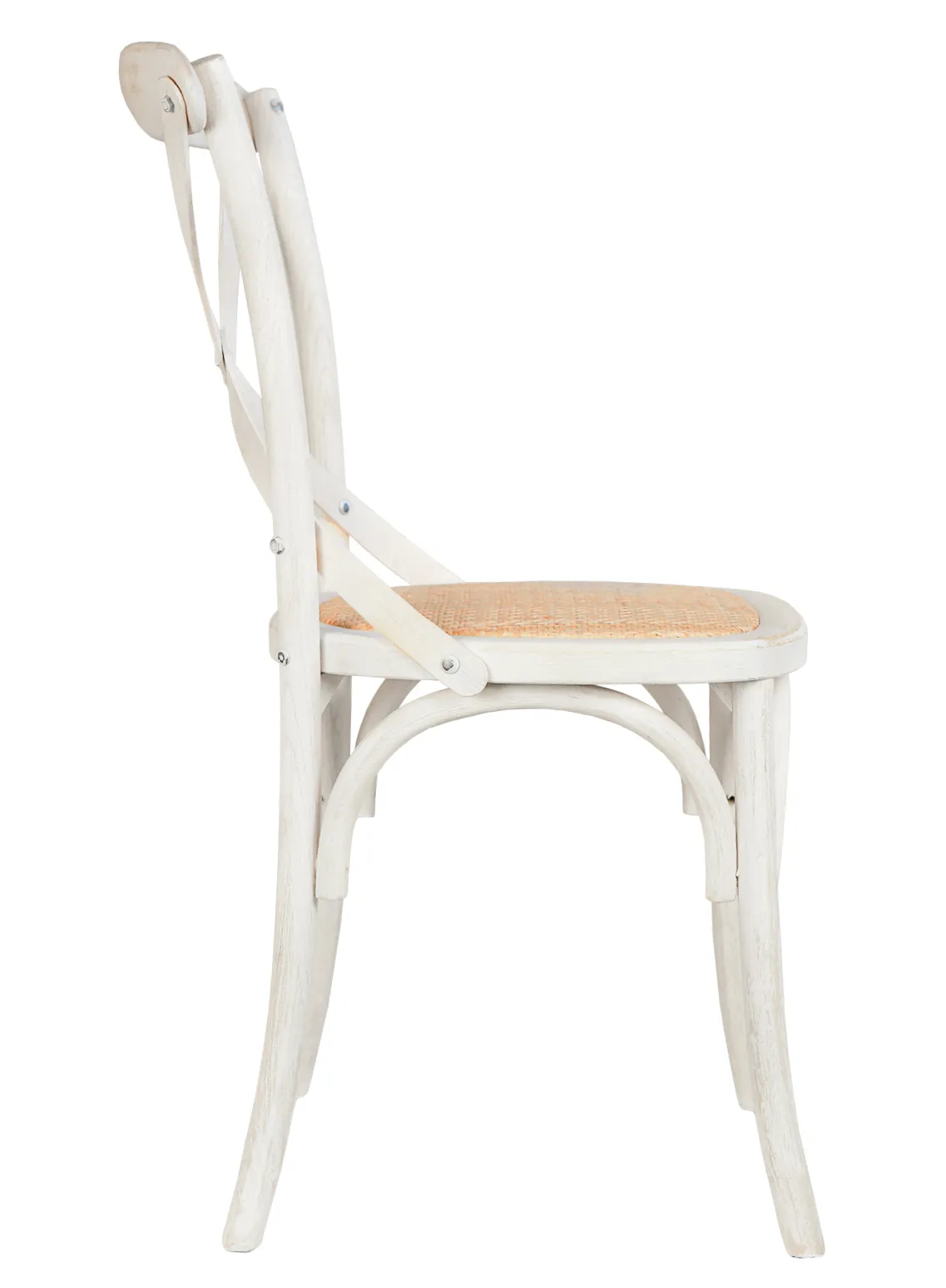 Стул ретро Cross Back White Brush в интернет-магазине в Москве Стул ретро Cross Back White Brush в интернет-магазине в Краснодаре