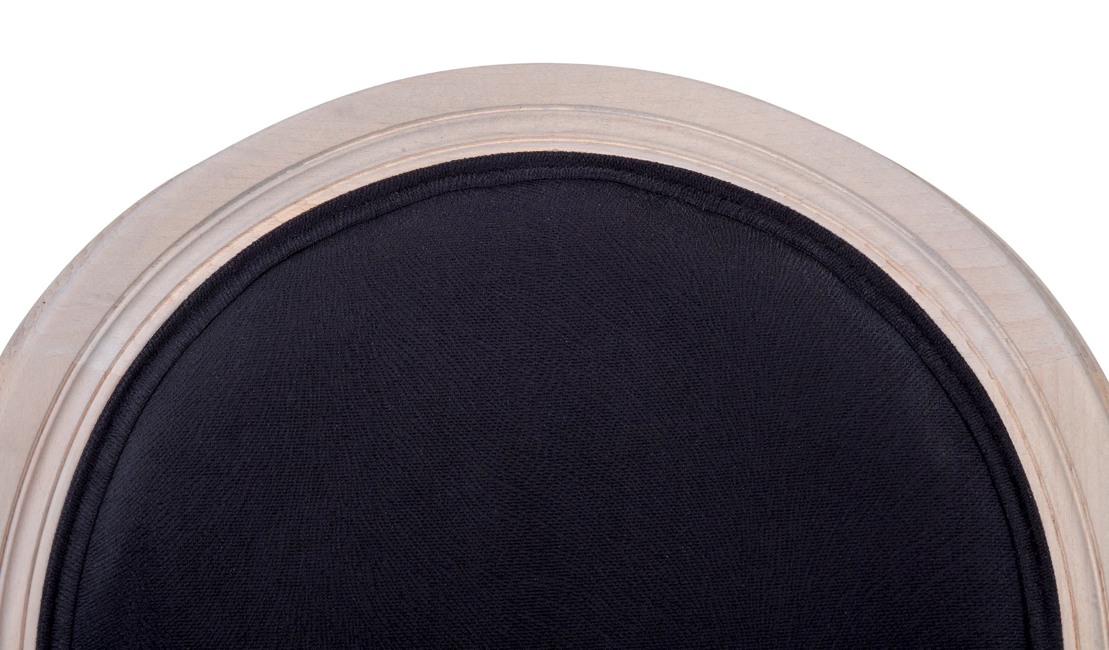 Мягкий стул с подлокотниками Delo Arm Black Velvet в интерьере