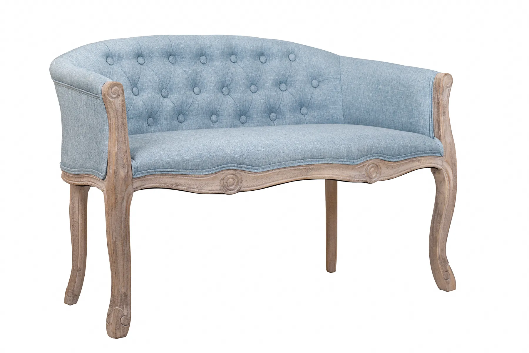 купить Дизайнерский двухместный диван Kandy Double Light Blue в Краснодаре