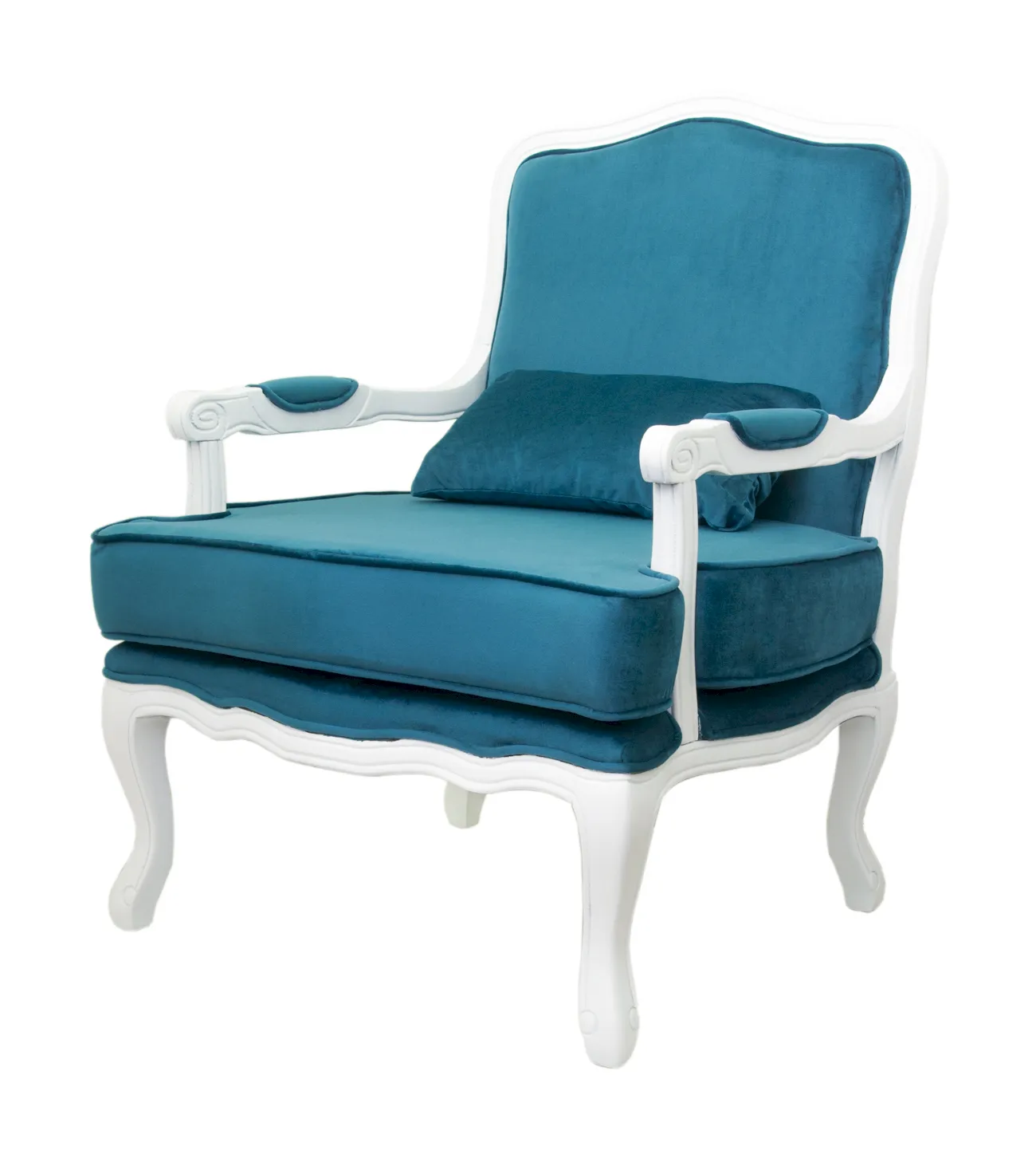 Полукресло модерн Nitro Blue and White в интернет-магазине в Краснодаре